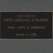 تصویر کتاب Advances in Metal-Organic Chemistry. Volume 4 / editor, Lanny S. Liebeskind نسخه کامل 