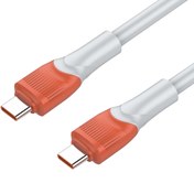 تصویر کابل شارژ دوسر type-c الدینیو مدل LS602 