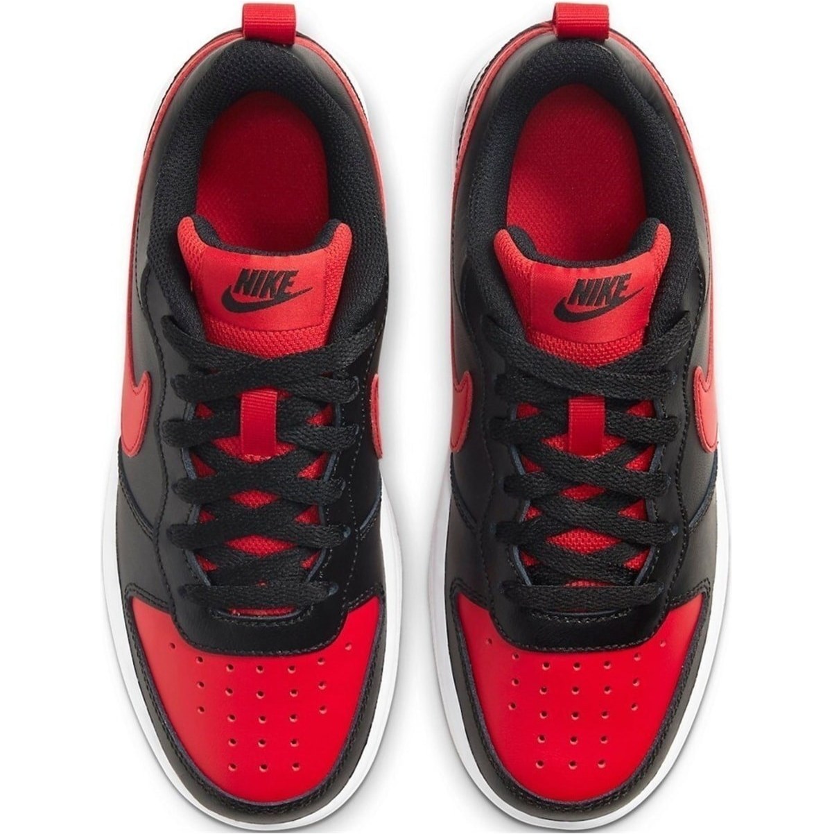 nike court borough low 2 red