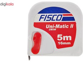 تصویر متر 5 متری فیسکو مدل UNIMATIC II سفید متر متفرقه | Other Brand