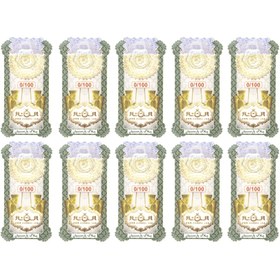 تصویر سکه پارسیان ۱۰۰ سوت ۱۸ عیار بسته ۱۰ عددی 