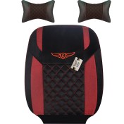 تصویر روکش صندلی خودرو سوشیانت مدل G مناسب برای کوییک به همراه پشت گردنی 