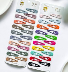 تصویر گیره موی تق‌تقی - یاسی 