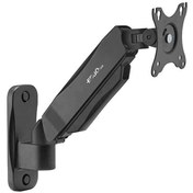 تصویر پایه دیواری مانیتور فنری دیواری تک مفصله مدل WLA007 Desktop monitor holder WALL ERGO WLA007
