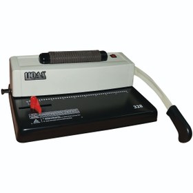 تصویر دستگاه صحافی مارپیچ فلزی مدل 328 Metal spiral binding machine model 328