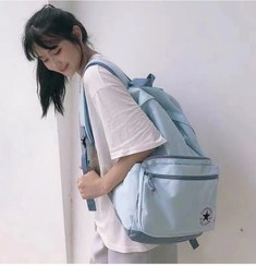 تصویر کوله پشتی کانورس کژوال آبی 