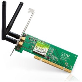 تصویر کارت شبکه بی سیم تی پی لینک TL-WN851ND ا TP-LINK TL-WN851ND 300Mbps Wireless N PCI Adapter TP-LINK TL-WN851ND 300Mbps Wireless N PCI Adapter