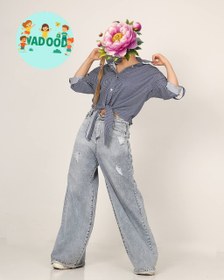 تصویر شومیز راه راه 