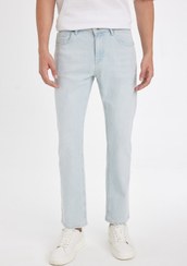 تصویر شلوار جین Belirtilmemiş راسته مردانه | دفاکتو Defacto B3107AX24AU 