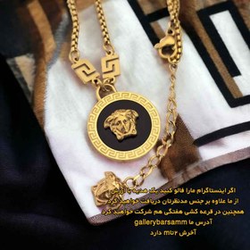 تصویر گردنبند دخترانه زنانه استیل ورساچه 4400328 necklace