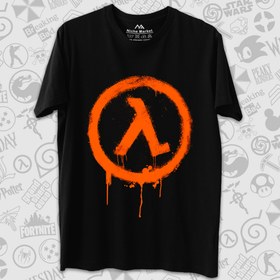 تصویر تیشرت Half Life طرح Lambda Graffiti 