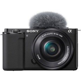 تصویر دوربین بدون آینه سونی SONY ZV E10 WITH 16-50MM ا Sony ZV-E10 Mirrorless Camera kit 16-50mm Sony ZV-E10 Mirrorless Camera kit 16-50mm