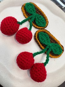 تصویر گیره گل فانتزی گیلاس 