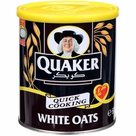 تصویر جو دو سر سفید کواکر 500 گرمی Quaker Imported White Oats 500 gr