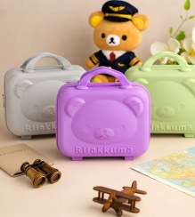 تصویر چمدان مسافرتی خرسی 