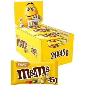 تصویر اسمارتیز مغزدار ام اند ام m&m باکس 24 عددی 