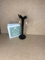 تصویر استند گوشواره پلکسی کد 2 مشکی 