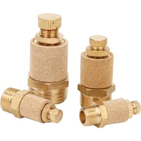 تصویر اگزوز ولومی برنجی 