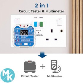 تصویر تستر سوکت برقی برند KAIWEETS مدل ‎HT-106 