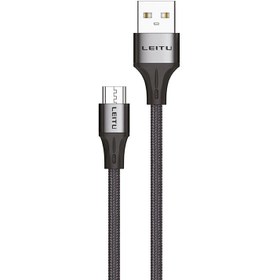 تصویر کابل تبدیل USB به microUSB لیتو مدل LD-44 طول 1متر 