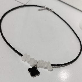 تصویر گردنبند ونکیلیف مشکی 