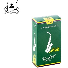 تصویر قمیش ساکسیفون آلتو سبز وندورن سایز VANDOREN JAVA 1.5 (یکی از 10 عدد) 