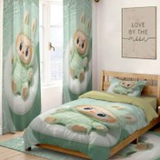 تصویر سرویس خواب یک نفره 4 تکه مدل لبوبو کد 2180 