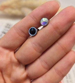 تصویر پیرسینگ گوش استیل 