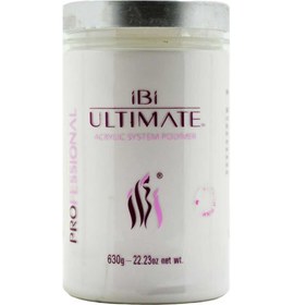 تصویر پودر کاشت ناخن فرنچ لاین Ultimate صورتی حجم 630 میل آی بی آی Ibi Ultimate Line Pink Nail French Implant Powder 630 ml