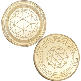 تصویر سکه یادبود کوانتوم QTUM 