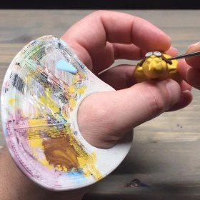 تصویر پالت مدل انگشتی 