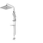 تصویر علم دوش حمام شودر مدل آلما - کروم 