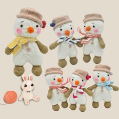 تصویر عروسک آدم برفی 