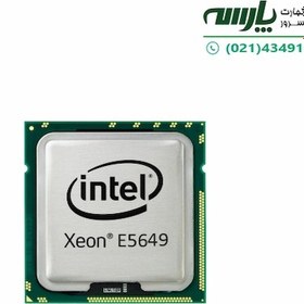 تصویر سی پی یو اینتل مدل زئون Xeon E5649 با فرکانس 2.53 گیگاهرتز ا Xeon E5649 2.53GHz LGA1366 CPU Xeon E5649 2.53GHz LGA1366 CPU