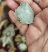 تصویر سنگ آکوامارین تراش نخورده ۲۰گرم سنگ اصل طبیعی معدنی کلکسیونی 