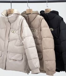 تصویر کاپشن وارداتی دو تکه کد 038025 