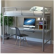 تصویر تخت خواب فلزی یک نفره دورمی مدل D43 