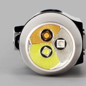 تصویر چراغ قوه یووی 3 لامپ 