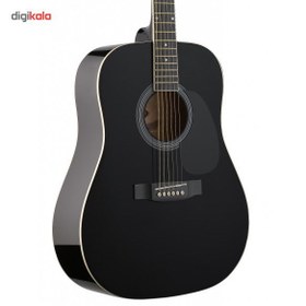 تصویر گيتار آکوستيک استگ مدل SW201 BK ا Stagg SW201 BK Acoustic Guitar Stagg SW201 BK Acoustic Guitar