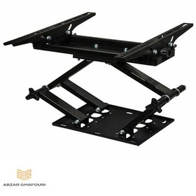 تصویر پایه دیواری تلوزیون دو بازو دینا 60-37 اینچ Dina two-arm TV wall mount 37-60 inches