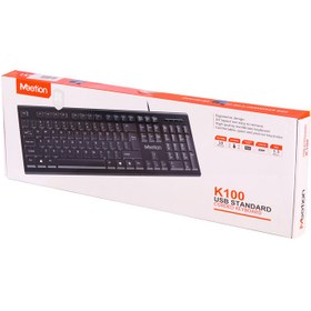 تصویر کیبورد باسیم میشن Meetion MT-K100 Meetion MT-K100