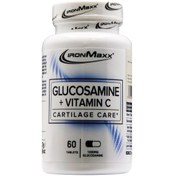 تصویر قرص Glucosamine + Vit C بسته 60 عددی آیرون مکس ا Iron Maxx Glucosamine And Vitamin C 60 Tablets Iron Maxx Glucosamine And Vitamin C 60 Tablets