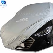 تصویر چادر ماشین هیوندای النترا سه بعدی - کاور خودرو 