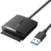 تصویر کابل تبدیل SATA به USB یوگرین CM257 مدل 60561 UGREEN CM257 60561 SATA to USB 3.0 Cable