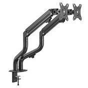 تصویر پایه نگهدارنده مانیتور تویستد مایندز مدل Dual Monitor Pipe Shaped Black Twisted Minds TM-71-C012 Dual Monitor Pipe Shaped Monitor Arm Black