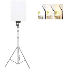 تصویر پنل نور ثابت سافت لایت مدل PL-48 همراه سه پایه 