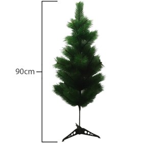 تصویر درخت کریسمس سوزنی 90 سانتی متر کد 16 