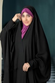 تصویر چادر عربی بحرینی کد ۱۲۰۳ 