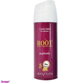 تصویر اسپری بدن زنانه روت (Root) مدل EUPHORIA حجم 200 میلی‌‌لیتر 