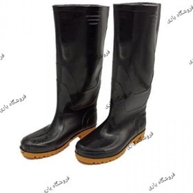 تصویر چکمه لاستیکی مشکی سایز : 4 